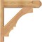 Ekena Millwork Balboa Smooth Craftsman Outlooker, Western Red Cedar, 5 1/2"W x 20"D x 20"H OUT06X20X20BOA04SWR - alternate 4